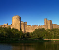 dog friendly welsh castle